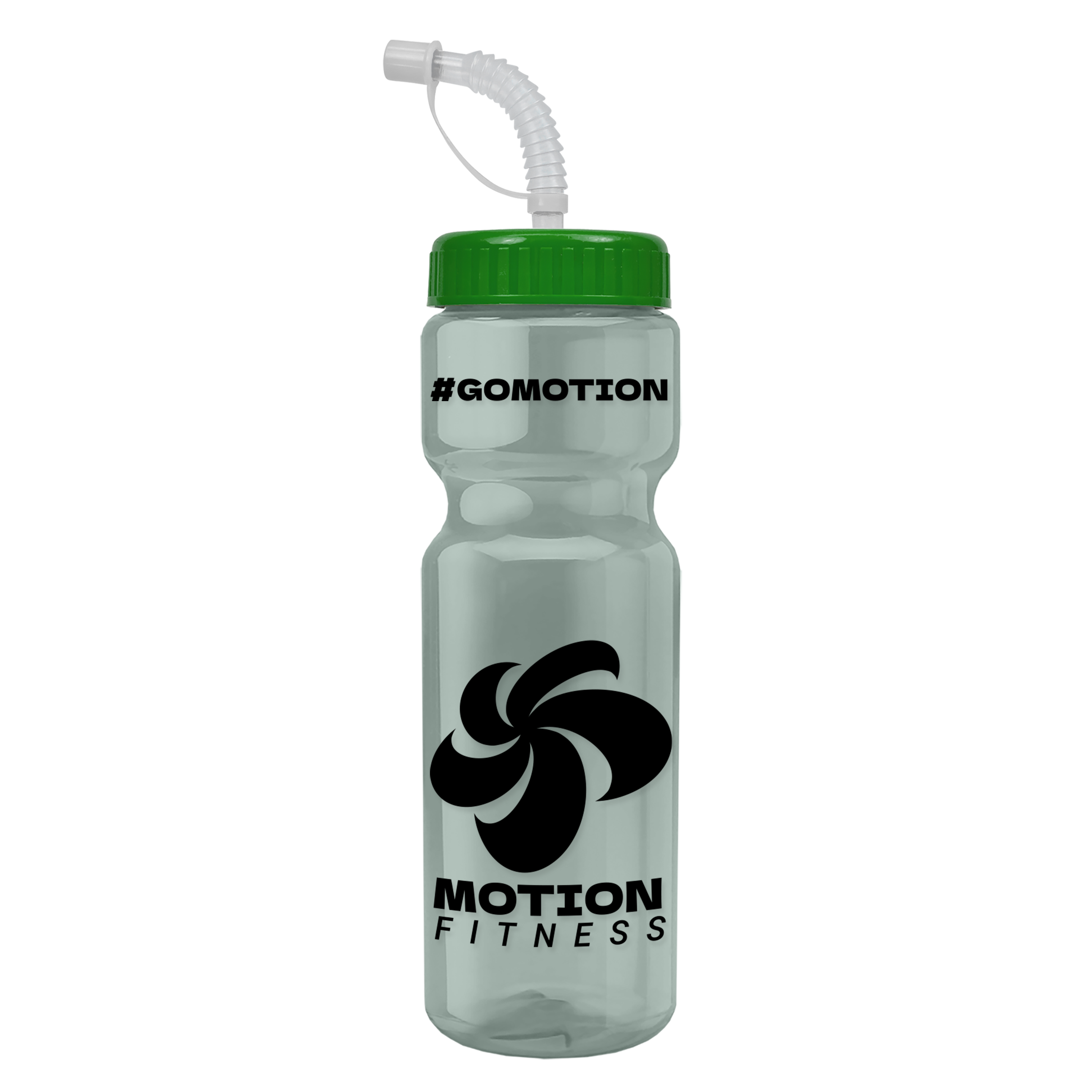 Champ Recycled Bottle with Straw Lid - 28 oz.